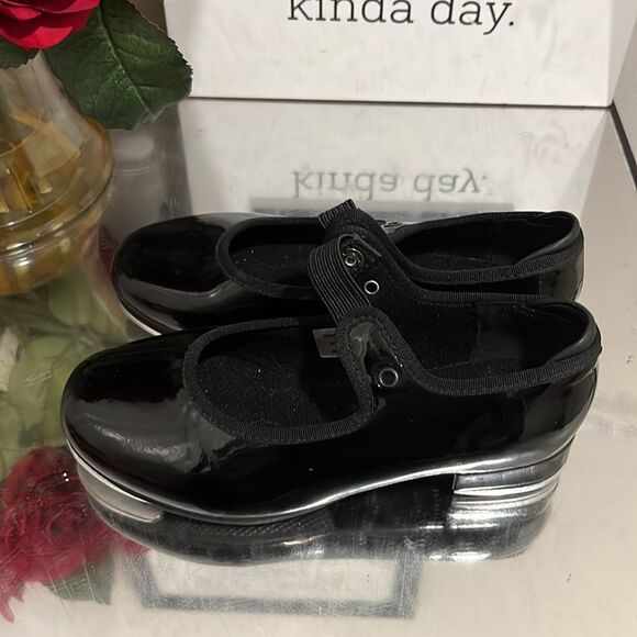 Toddler Girl BLOCH TAP DANCE SHOES - Picture 4 of 6